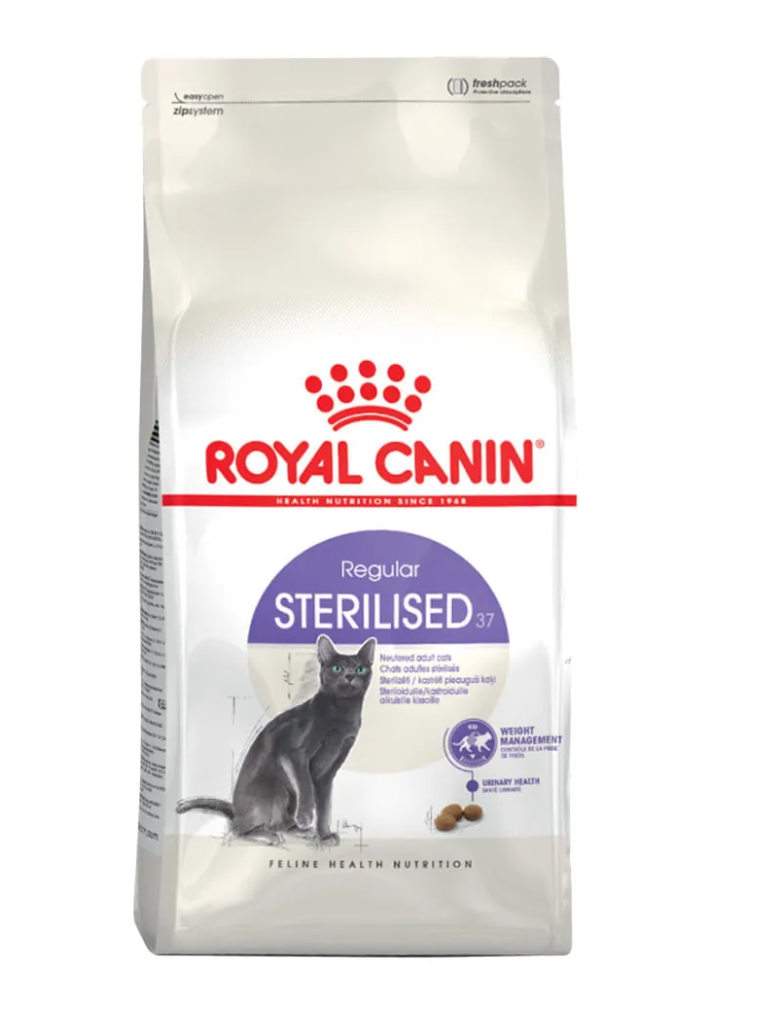 ROYAL CANIN GATO ADULTO ESTERILIZADO 2 KG