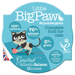 LATA LITTLE BIG PAW GOURMET ATLANTIC SALMON 85GR