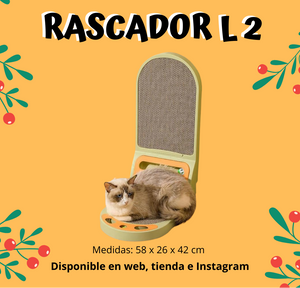 RASCADOR L PARA GATOS