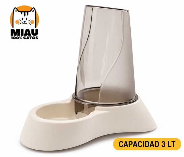 DISPENSADOR DE AGUA Y COMIDA 3 LT