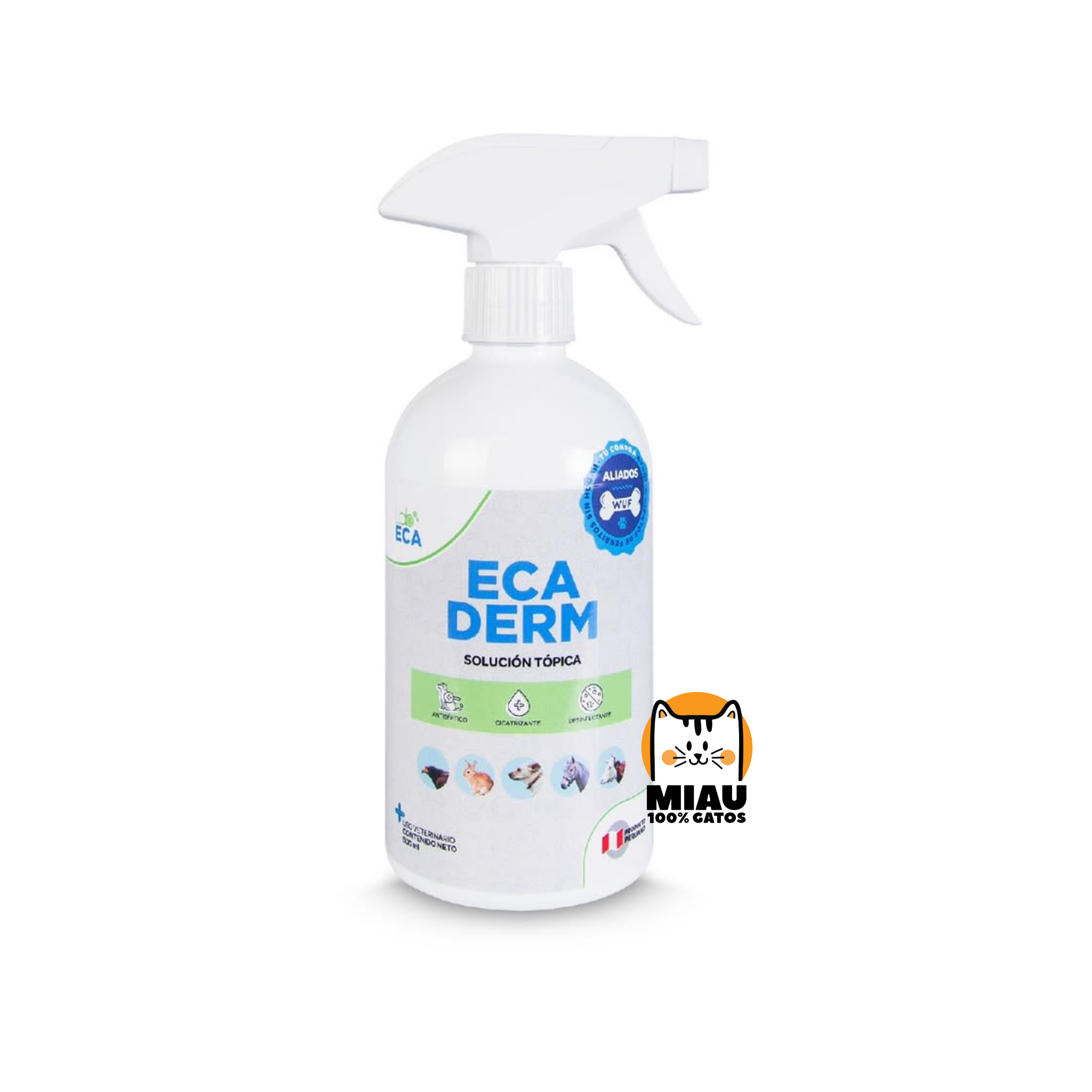 ECADERM SPRAY SOLUCIÓN TÓPICA - 500 ML