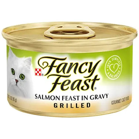 LATA FANCY FEAST – GRILLED SALMÓN 85GR