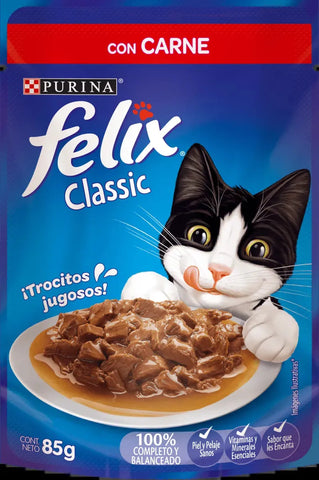 FELIX CLASSIC CON CARNE 85 GR