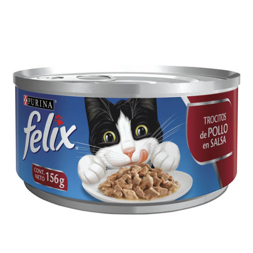 FELIX LATA TROCITOS DE POLLO EN SALSA 156GR