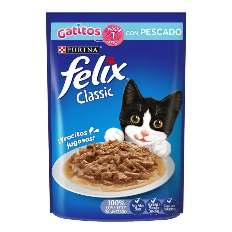 FELIX CLASSIC GATITOS CON PESCADO 85 GR