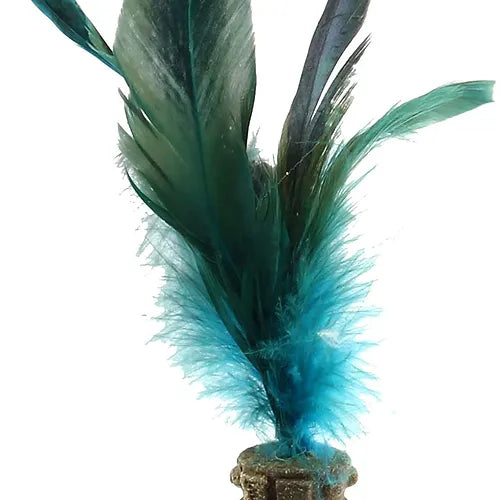 CATNIP JOHNNY STICK CON UN LADO DE PLUMA NATURAL - GIGWI