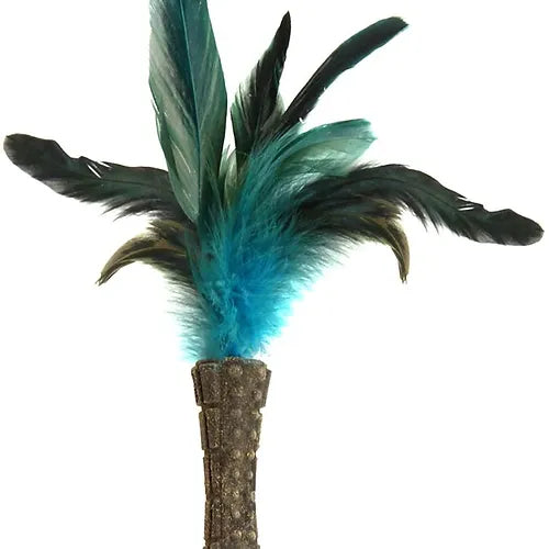 CATNIP JOHNNY STICK CON UN LADO DE PLUMA NATURAL - GIGWI