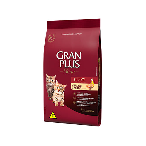 GRAN PLUS GATITOS POLLO Y ARROZ 3 KG