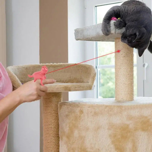 PUNTERO LÁSER TIPO ANILLO PARA GATOS
