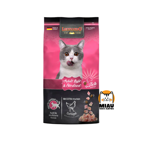 ALIMENTO LEONARDO ADULTO LIGTH 7.5 KG