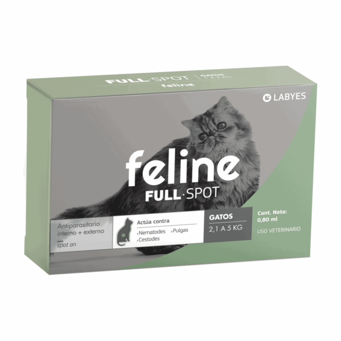 PIPETA GATOS FELINE FULL SPOT 2.1 A 5 KG