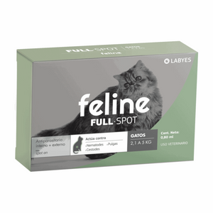 PIPETA GATOS FELINE FULL SPOT 2.1 A 5 KG