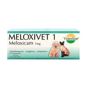 MELOXIVET 1 MG - 1 BLISTER X 10 UND