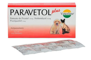 PARAVETOL PLUS CAJA X 1 BLISTER 8 UND