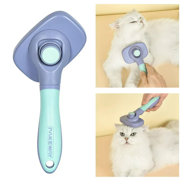 CEPILLO DE PELO CON BOTON EXPULSADOR PAKEWAY