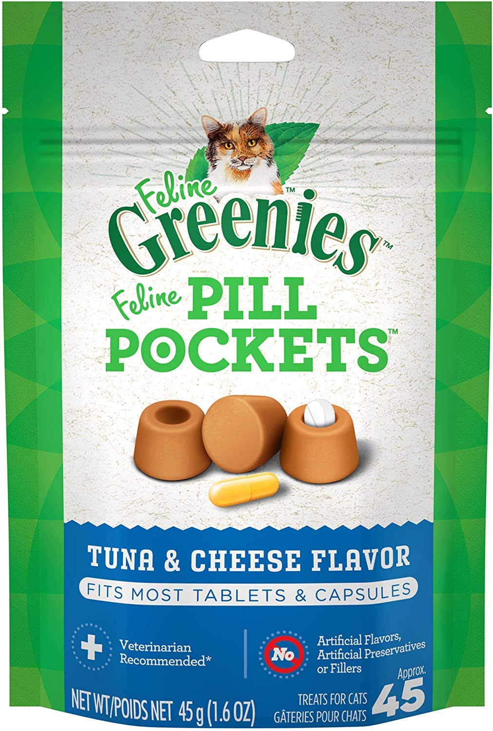 PILL POCKETS ATÚN Y QUESO
