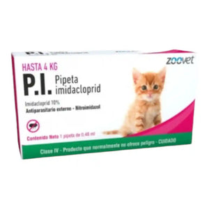 PIPETA P.I. GATOS 0-4 KG