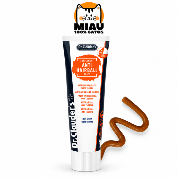 DR CLAUDERS ANTI HAIRBALL WITH TAURINA PARA GATOS 100G
