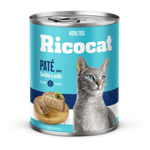 Ricocat Paté Sardina y Pollo – Alimento para gatos