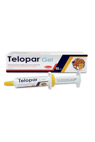 TELOPAR GEL ANTIPARASITARIO GATOS - JERINGA X 2 ML