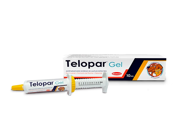 TELOPAR GEL ANTIPARASITARIO GATOS - JERINGA X 10 ML