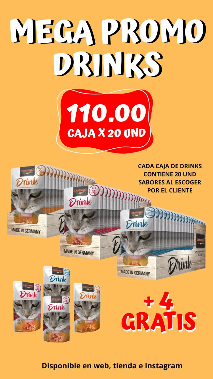 PROMO DRINKS 20+4 GRATIS