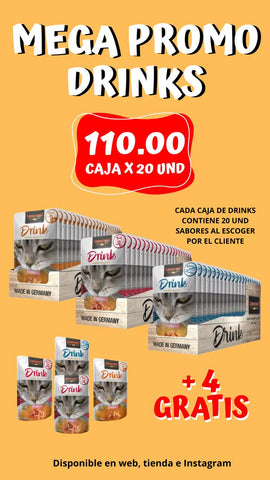 PROMO DRINKS 20+4 GRATIS