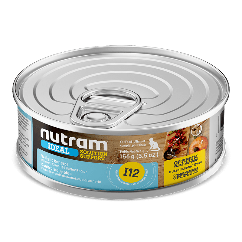 LATA PARA GATOS NUTRAM I12 IDEAL CONTROL DE PESO
