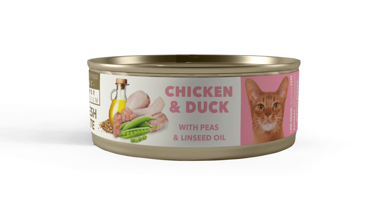 LATA AMITY - CHICKEN AND DUCK ADULT CAT 80 GR