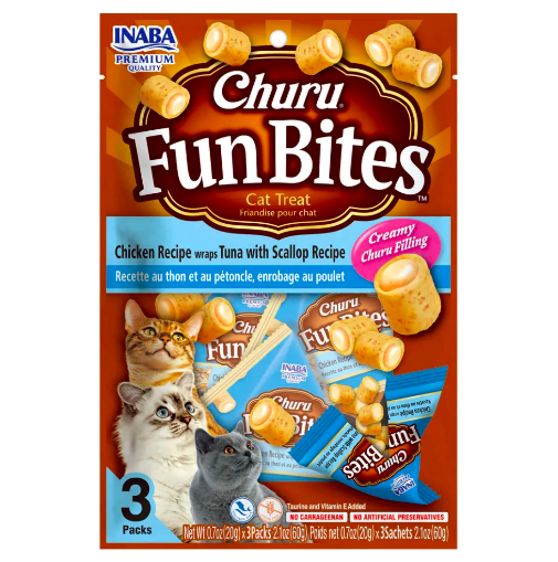 CHURU FUN BITES TUNA WITH SCALLOP