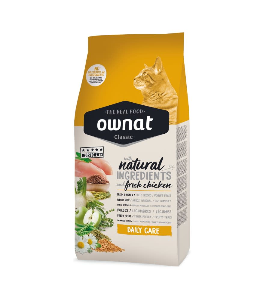 OWNAT - ALIMENTO PARA GATOS CLASSIC CAT DAILY CARE