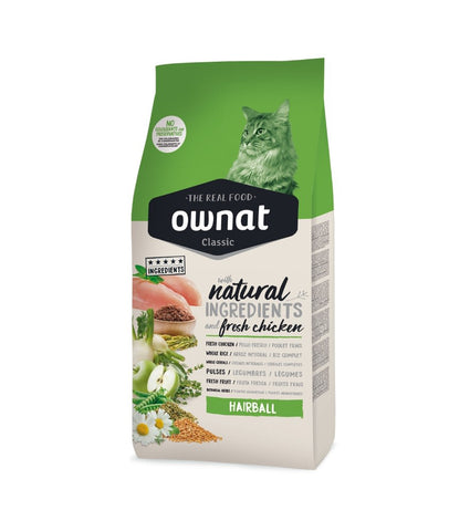 OWNAT - ALIMENTO PARA GATOS HAIRBALL