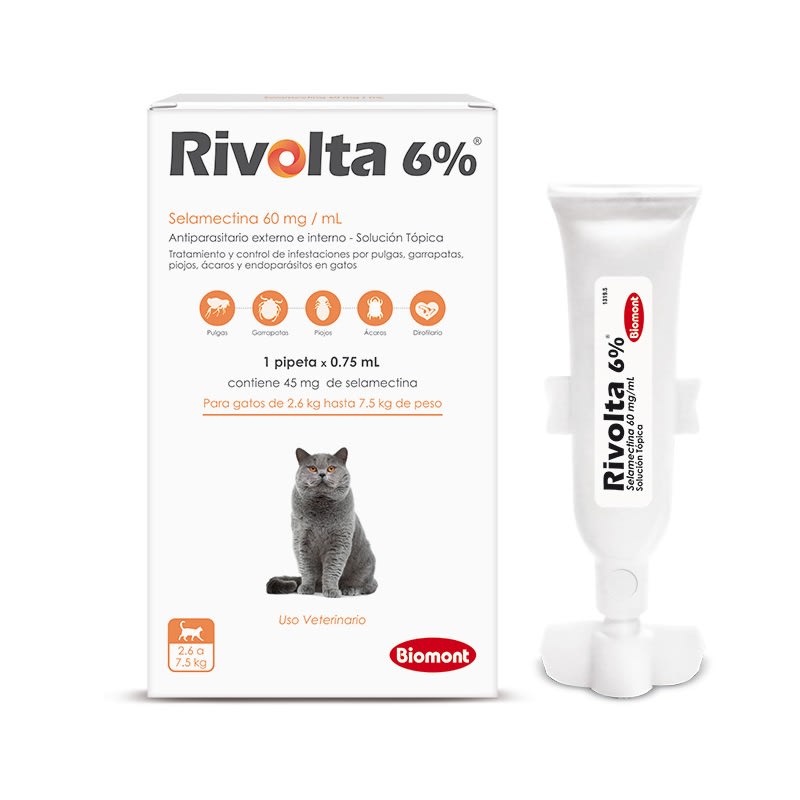RIVOLTA GATOS 6%  (2.6 - 7.5 kg.)