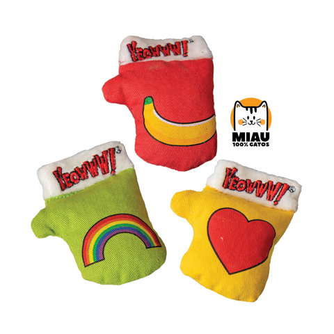 YEOWWW! KITTEN MITTEN RELLENO 100% CATNIP ORGÁNICO