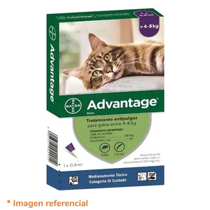 PIPETA ANTIPULGAS ADVANTAGE PARA GATOS