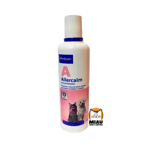 ALLERCALM CHAMPÚ DE AVENA – CUIDADO SUAVE PARA LA PIEL SENSIBLE DE PERROS Y GATOS
