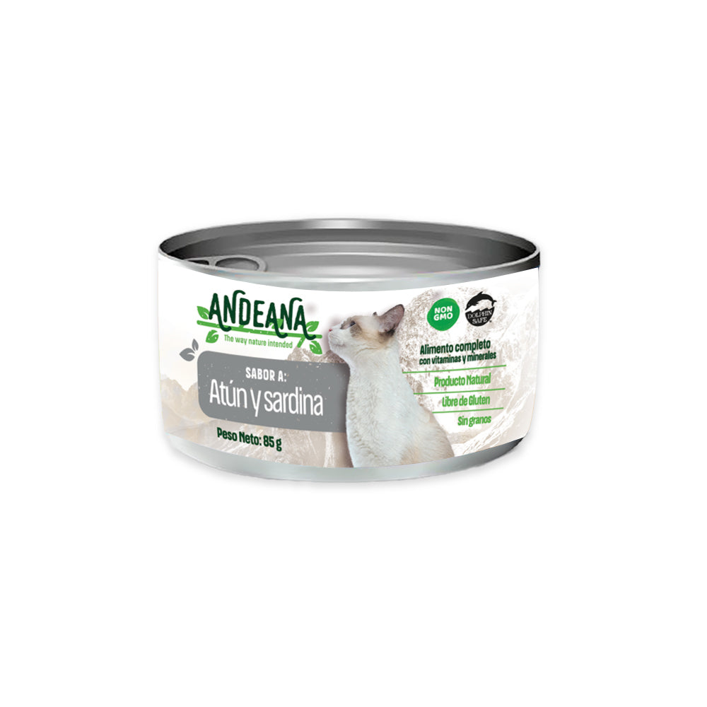 ANDEANA SABOR A ATÚN Y SARDINA – 85 GR.