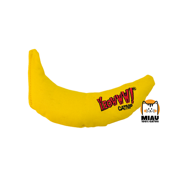 BANANA YEOWWW CATNIP - RELLENO 100% DE CATNIP