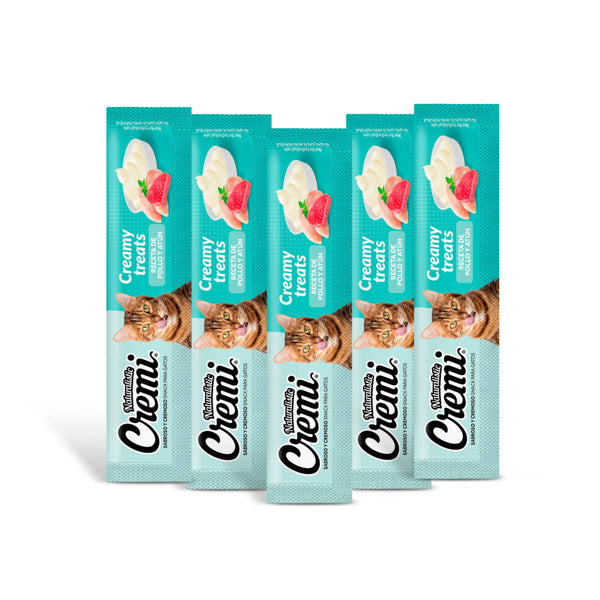 CREMI RECETA DE POLLO Y ATÚN