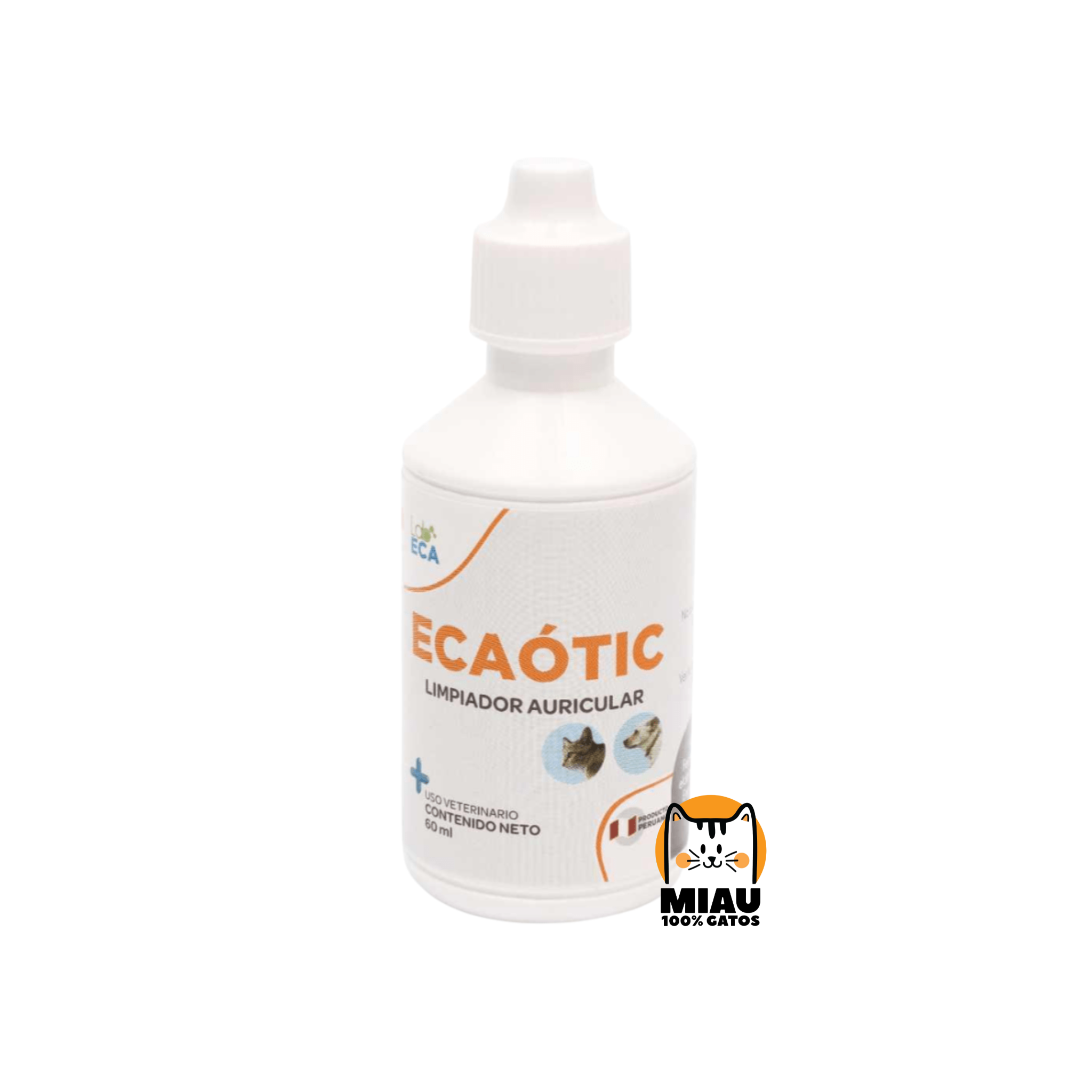 ECAÓTIC LIMPIADOR ÓTICO X 60 ML