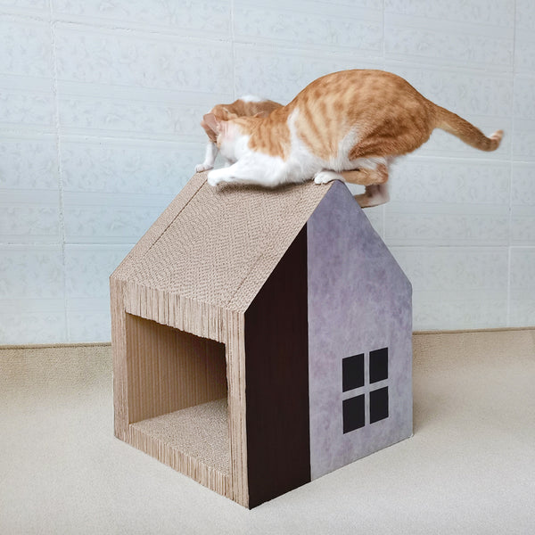 MEGA CASA RASCADOR PARA GATOS