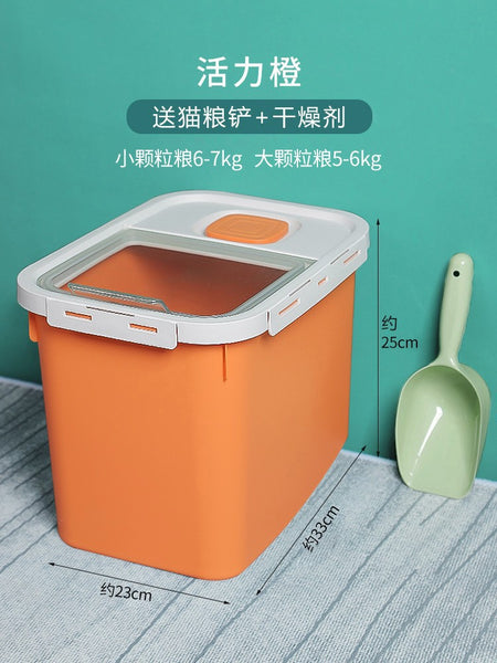 CONTENEDOR HERMÉTICO PARA ALIMENTO DE GATOS