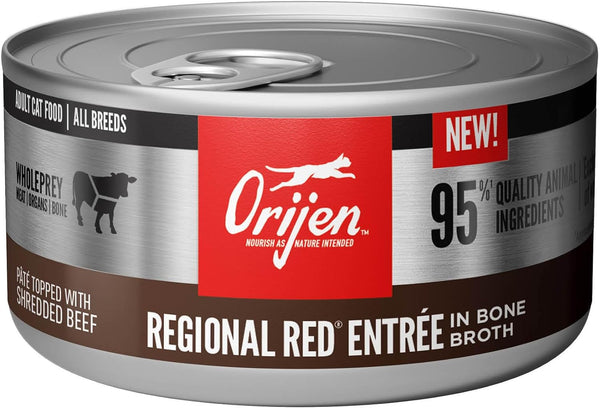 ORIJEN LATA PARA GATOS ADULTOS REGIONAL RED ENTREE IN BONE BROTH