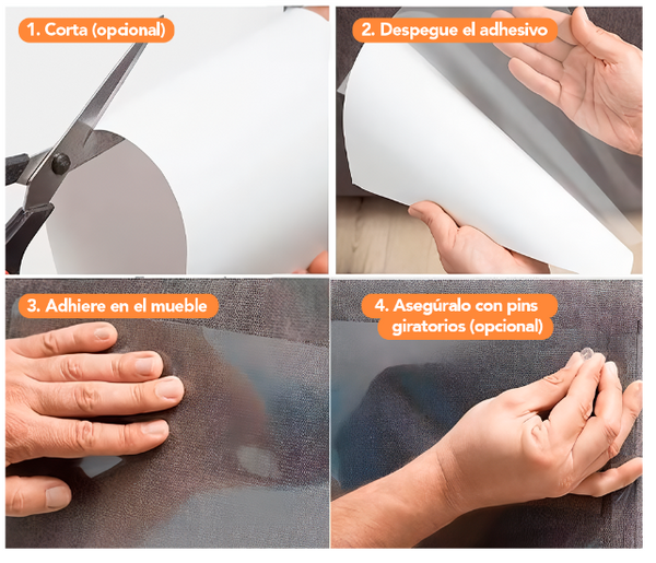 MICA ADHESIVA PROTECTORA PARA MUEBLES CAJA X 2 UND