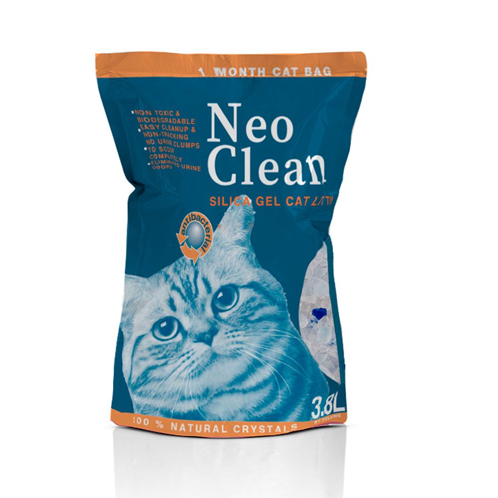 Arena Silica Gel para gatos Neo Clean 3.8 L