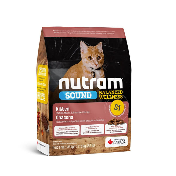 ALIMENTO NUTRAM GATITOS KITTEN S1 5.45 KG