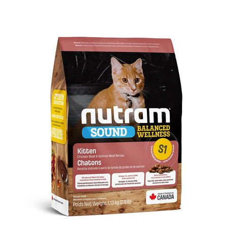 ALIMENTO NUTRAM GATITOS KITTEN S1 5.45 KG