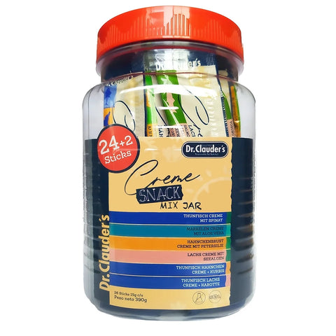 POTE VARIADO DR CLAUDERS - SNACK CREME X 26 STICKS