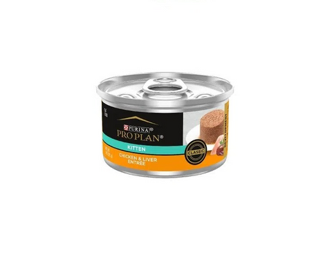 PROPLAN LATA KITTEN POLLO E HIGADO 85GR