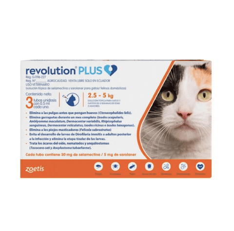 REVOLUTION PLUS - PIPETA 2.5KG A 5KG